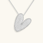 Hailey Bubble Initial Silver Necklace