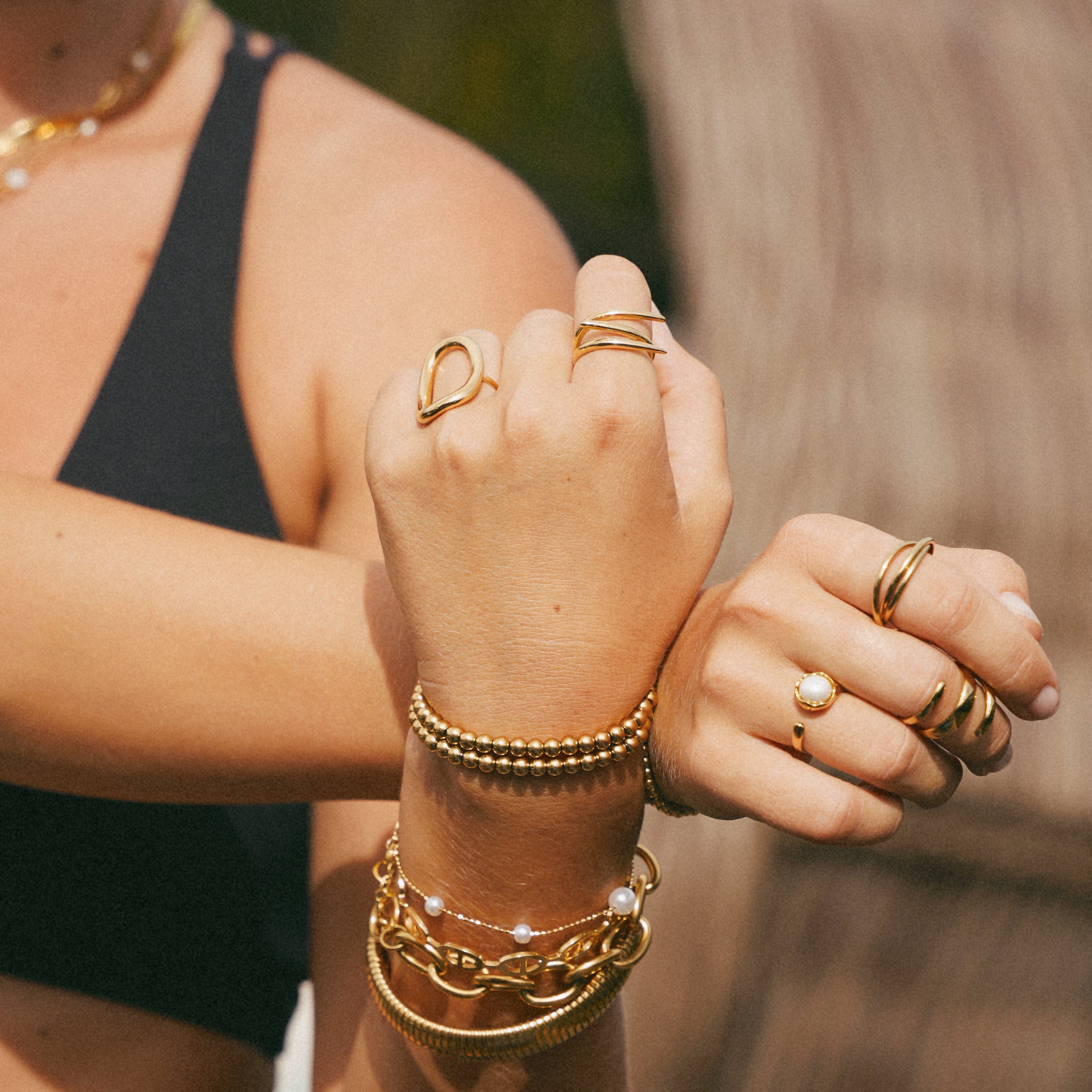 Silver Triple Wrap Coil Ring